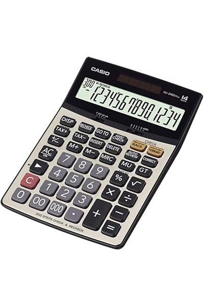 Casio Casio Practical Calculator [ DJ 240D Plus ] 14 Digits