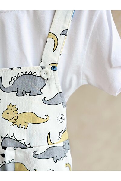 Alvadonna Boy's Salopette Suit with Shorts