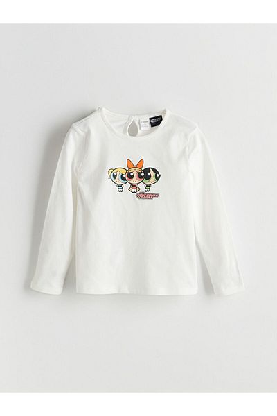 LC Waikiki Koszulka z nadrukiem LCW Powerpuff Girls dla dziewczynek