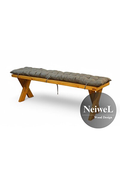 Neiwel Misra Doğal Ahşap Bank-40cm-80cm