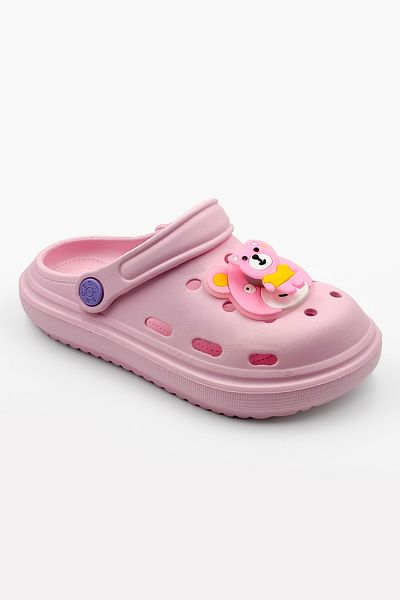 Beınsteps Girl's Slippers with Teddy Bear Figure School Nursery Beach Bathroom Pool Daily Girls' Slippers & Sandals