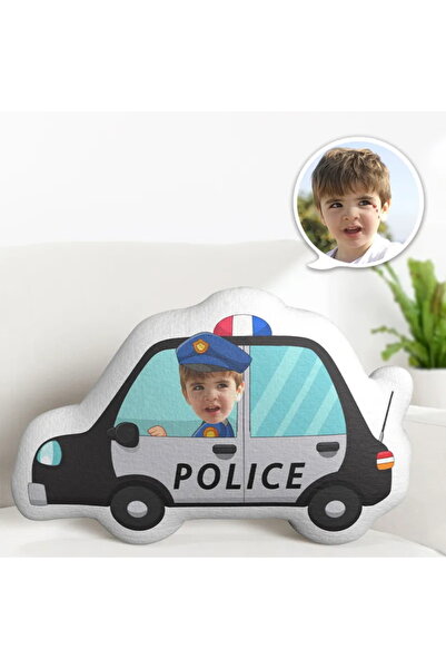 Hediyefoni Kişiye Özel Polis Arabası Şekilli Yastık