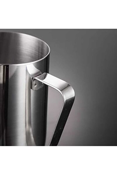Generic Stainless Steel Milk Frothing Pitcher for Espresso and Latte Steam 600ml