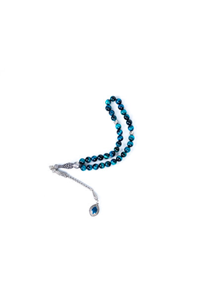 Fenerbahçe Blue-eyelet Natural Stone Rosary