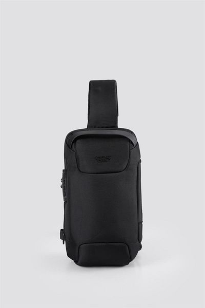 ÇÇS Black Cross Unisex Chest and Backpack 51463