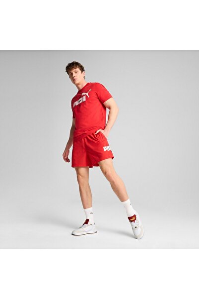 Puma T-shirt Puma Ess Logo Lab Summer Tee, Red, Men