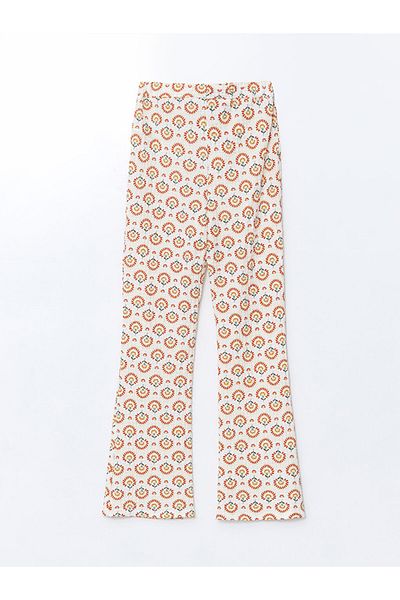 LC Waikiki New Season Elastic Waist Spanish Leggings for Girls - S5Be64Z4