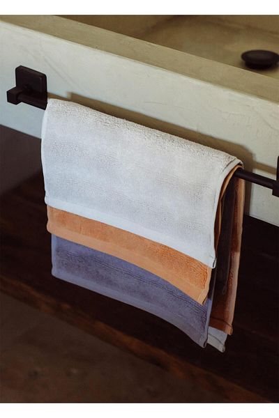The Mia Πετσέτα χεριών Fine Cotton White 50x30 cm