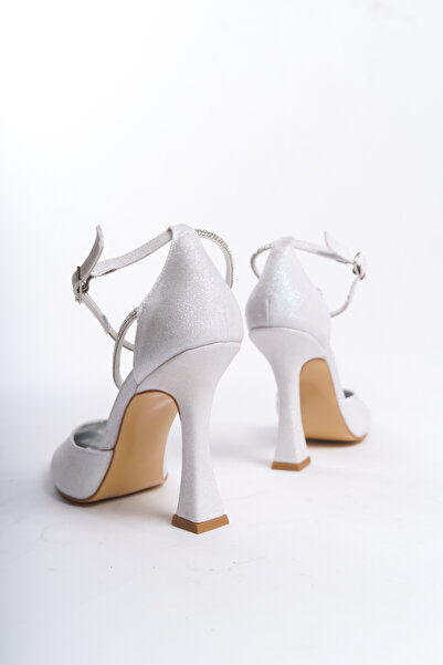 modanisshoes Elegant Stone Banded Heeled Women's Stiletto Shoes