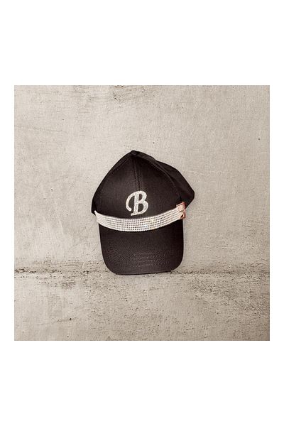 Arabasına Aşıklar Kulubü Black Stone Letter Hat (Send the Letter You Want Message, Each Letter Available)