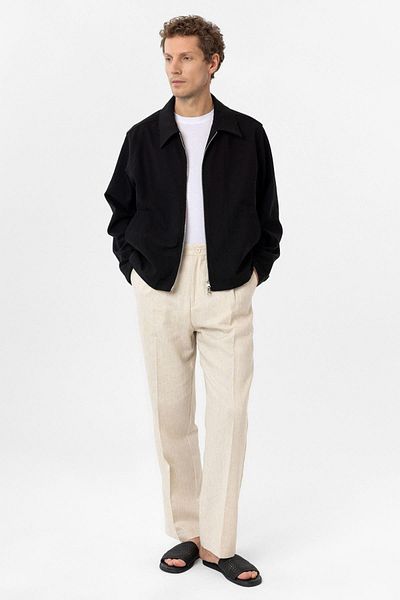 Antioch Black Seasonal Relax Fit Men's Coat