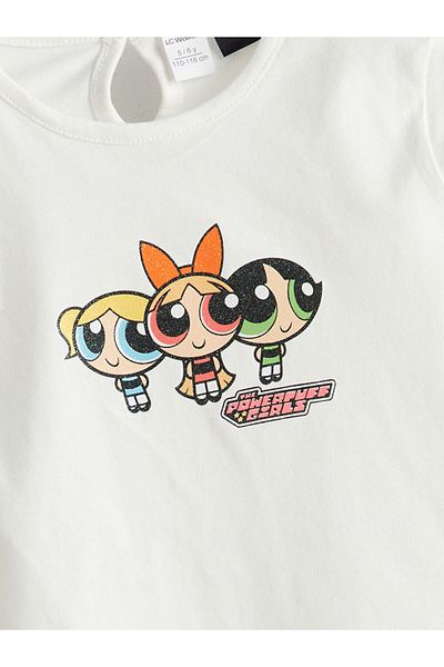 LC Waikiki Koszulka z nadrukiem LCW Powerpuff Girls dla dziewczynek