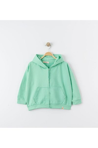 Tiffany Tiffany Oversize Tracksuit Kids Sweatshirt - Hooded Zippered 27116