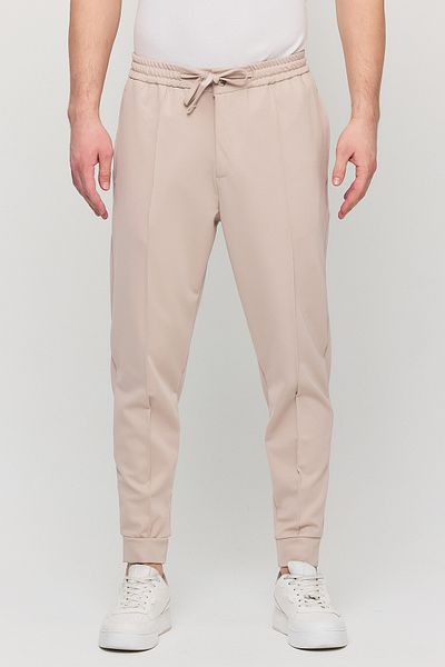 YXC Trend Maker Ανδρικό παντελόνι Jogger με λεπτή εφαρμογή με ελαστική μέση με φερμουάρ Lycra