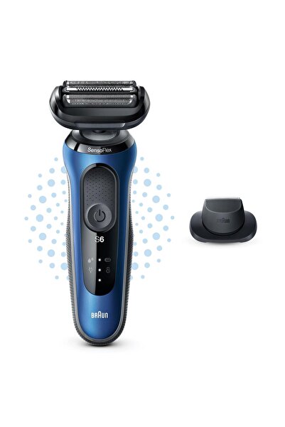 Braun Yeni Seri 6 B1200s Kablosuz Tıraş Makinesi, Autosense, Sensoflex, Easyclick, Islak & Kuru