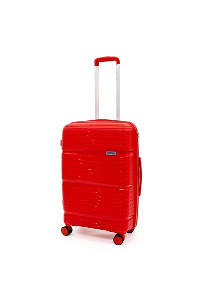 Ella Icon Waves Trolley, Red, 66x43x26 Cm
