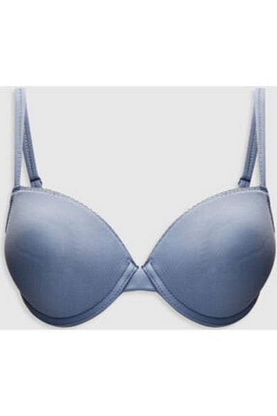DEEP SECRET Sutien Micro Suport Jumătate Albastru Mat Ds200050water