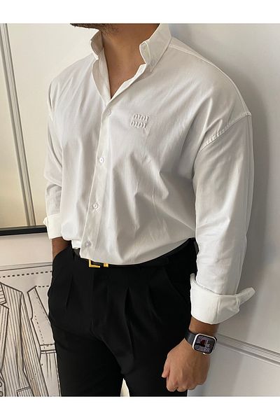 bonnline ΑΝΔΡΙΚΟ ΚΑΛΟΚΑΙΡΙΝΟ ΠΟΥΚΑΜΙΣΟ OVERSIZED