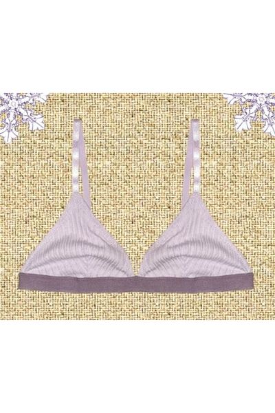 DEEP SECRET Lilac Camisole Combed Bralet