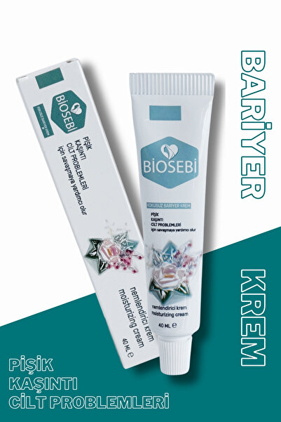 Biosebi Organik Kokusuz Bariyer Krem, Pişik ve Tedavisi İçin Doğal Formül