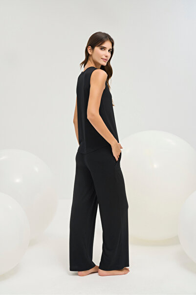 Sevim 16468 ДАМСКИ КОМПЛЕТ ПИЖАМА С ПРИНТ