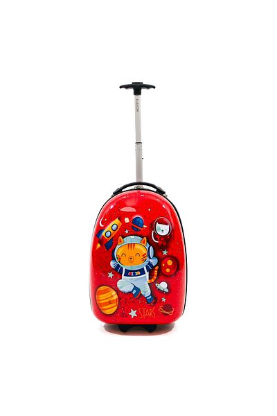 Ella Icon Children's trolley Space Cat Red 46X30X24
