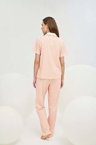 Sevim 16429 KADIN DÜĞMELİ PİJAMA TAKIM