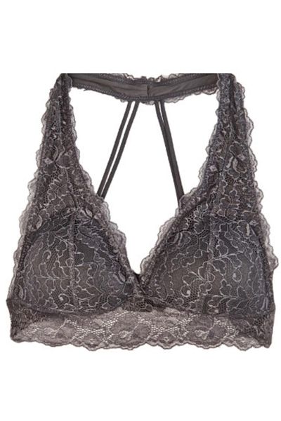DEEP SECRET Full Lace Back Detailed Covered Bralet