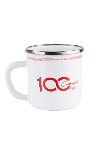 EMAYlab 100.Year Enamel Mug (Non-Removal Pattern)