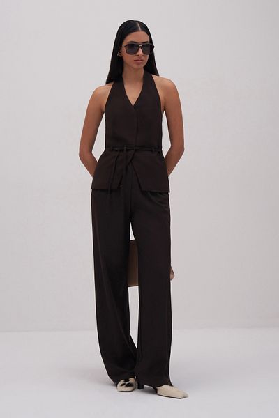 mathilda store Women's Bitter Brown Private Edition Valen Vest