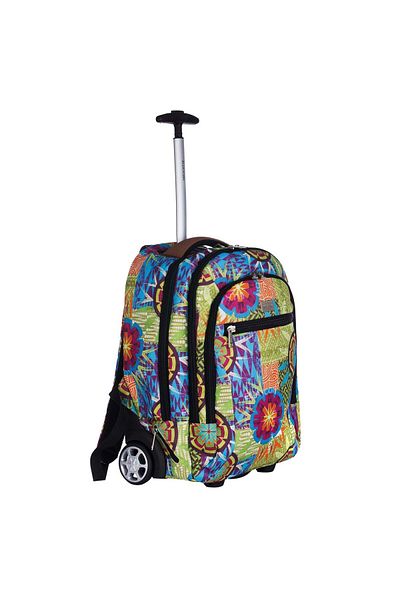 Ella Icon - Rio Trolley Backpack - 50x35x22 Cm - Green