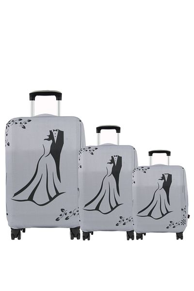 MY SARACİYE (My # 123 Bride 2) Suitcase Set (Cabin Medium and Large)