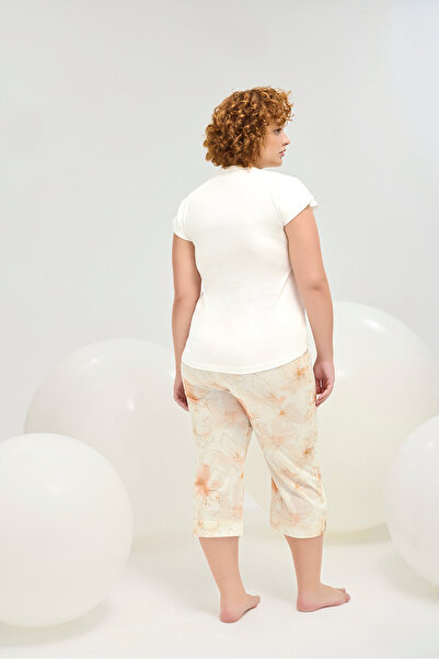 Sevim 16483 KADIN BIG SIZE KISA PİJAMA TAKIM