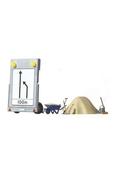 Busch 1:87 Ho Micro-Electronic Model Road Traffic Warning Warning Lights (Miniature Model)