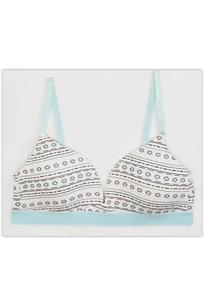 DEEP SECRET Koton Snow Pattern Printed Covered First Bra Ds200022fb