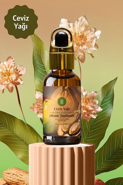 Mim and More Walnut Oil - Cold Pressed 100% Pure Natural, 50ml