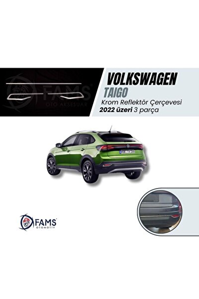 Leonacs Fams Otomotiv Vw Taigo Krom Reflektör Çerçevesi 3 Prç, 2022> Paslanma...