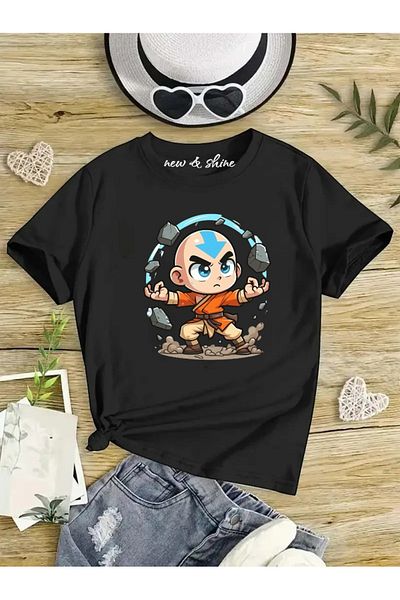 New Shine 1 tricou este un cadou pentru achiziții de 6 și mai sus în coș - Tricou pentru copii oversize cu imprimeu Avatar
