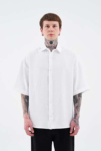 Machinist Men's Basic White Shirt