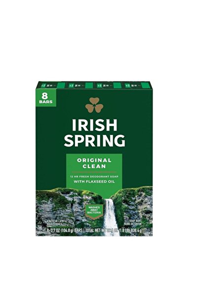Irish Spring عبوة تحتوي على 8 صابون