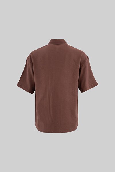 Machinist Чоловіча сорочка Basic Dark Coffee