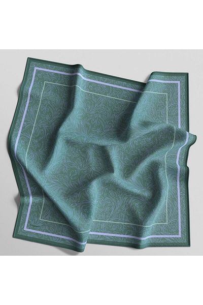 PİRAMİT Cotton Scarf - Hand Stitched Daily Ethnic Pattern New Season