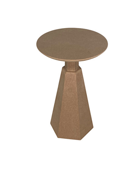 Bozkar Ahşap mantar sehpa.yan sehpa