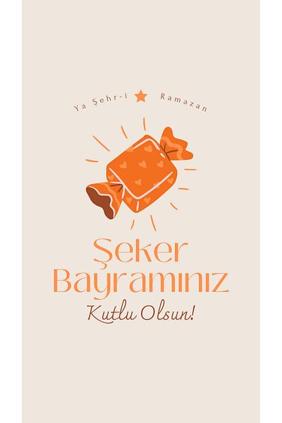 EcoNest Happy Eid 102 Pieces 5X5 cm Coated Sticker Eid Themed Packaging Gift Product