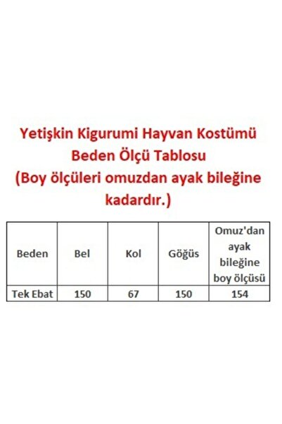 Kadıköy Kostüm Στολή για ενήλικες Panda - Στολή Fat Animal