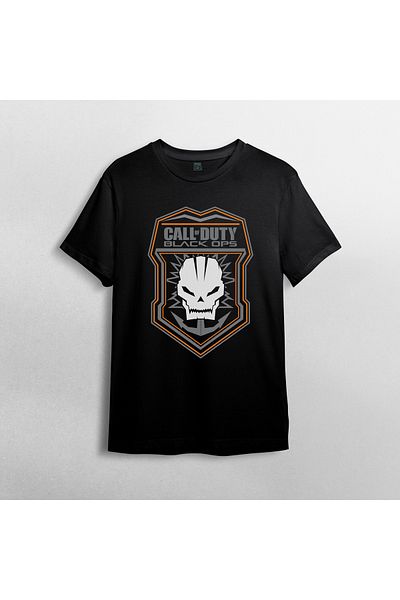 Pixxa Μπλουζάκι με λαιμόκοψη - 100% βαμβάκι / Call of Duty Black Ops Unisex Model 1