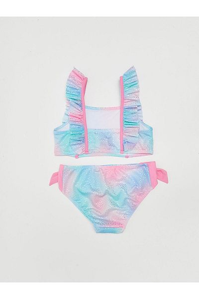 DEEP BEACH Daisy Patterned Girl's Bikini Set Db200786bt