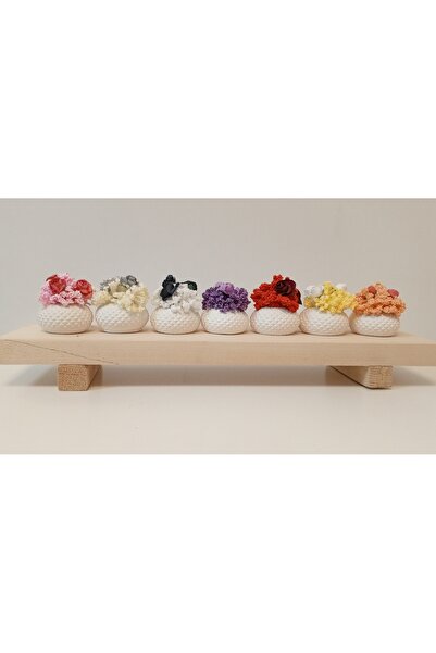 Dekora Çiçek Set de 3 mini vaze, ornament, prezentare pentru cafea, cadou, mini set decorativ