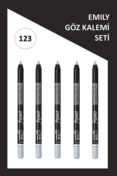 Golden Rose Emily Waterproof Eye Pencil 5'Li Set No:123