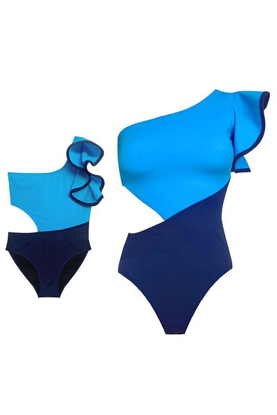 DEEP BEACH Combinație Mamă Fiică - Costum de baie Db 200708 ma